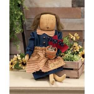 Vintage Stars & Stripes Liberty Primitive Doll