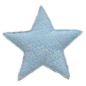 Patchwork Americana Star Pillow - 9.5"
