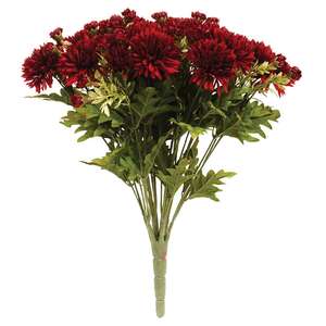 Bountiful Mums Bouquet, Burgundy, 15"H FG072527;