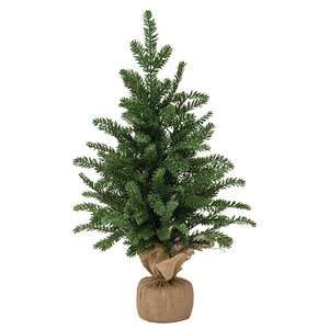 Soft Touch Alpine Tree w/Burlap Base - 2 Ft., HR302501