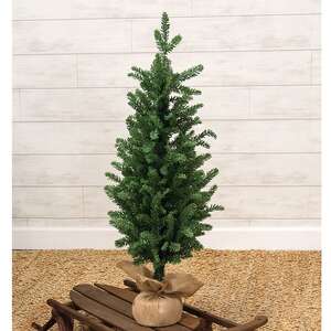 Soft Touch Alpine Tree w/Burlap Base - 3 Ft., HR302502