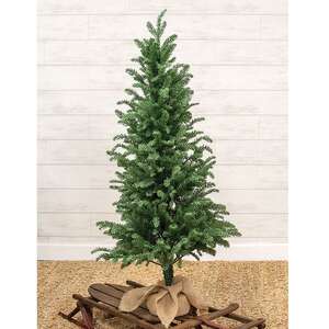 Soft Touch Alpine Tree w/Burlap Base - 4 Ft., HR302503