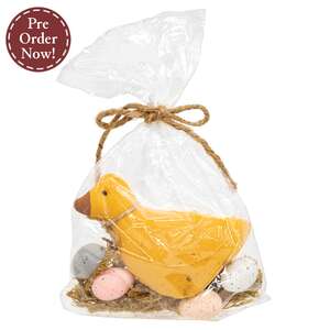 Stuffed Duck with Eggs in Moss Nest, #JL24099