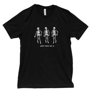 Gettin Spooky With It T-Shirt, Black, L205