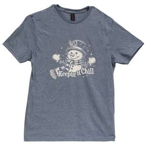 Keepin it Chill T-Shirt, Heather Indigo, L209
