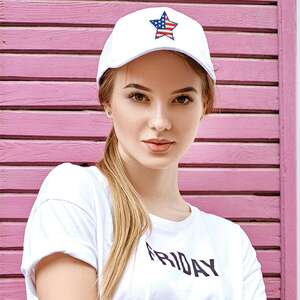 USA Flag Star Baseball Cap LH18