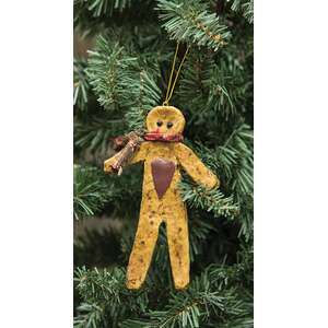 Primitive Gingerbread Ornament