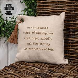 Gentle Bloom Mini Cushion 8x8, 19906