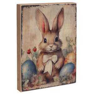 Vintage Easter Bunny Block - 3 Asstd. 38974