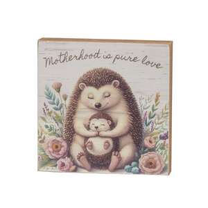 Mother's Love Hedgehog Block - 3 Asstd.Mother's Love Hedgehog Block - 3 Asstd.