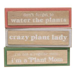 Plant Lady Mini Block - 3 Asstd.Plant Lady Mini Block - 3 Asstd.