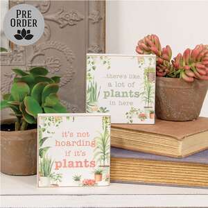 Hoarding Plants Block - 2 Asstd.