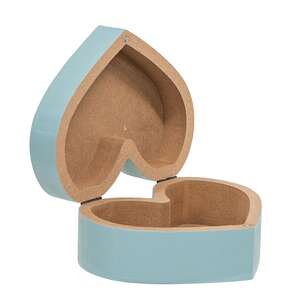 Friendship is the Thread Vintage Rose Heart Trinket Box