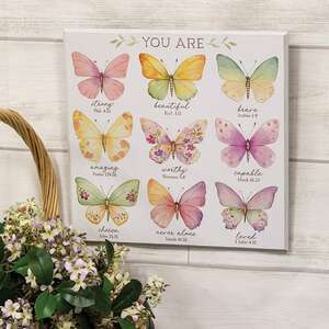Butterfly Grid Sign