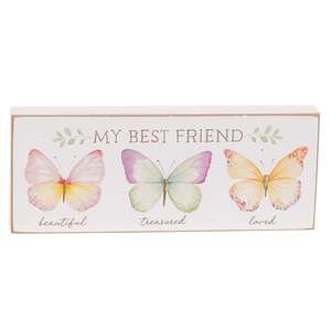 Grandma, Mom, Friend Butterfly Block - 3 Asstd.