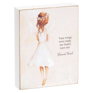 Angel Watching Block - 3" x 4" - 3 Asstd.