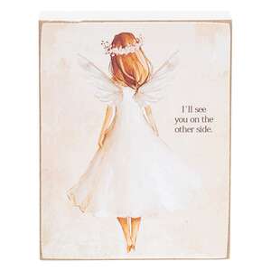 Angel Watching Block - 3" x 4" - 3 Asstd.