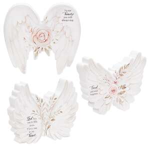 Comforting Words Angel Wing Sitter - 3 Asstd.