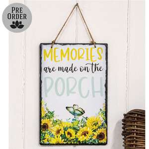 Slate Porch Memories Hanger
