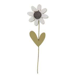 Distressed Wood Daisy Magnet - 2 Asstd.