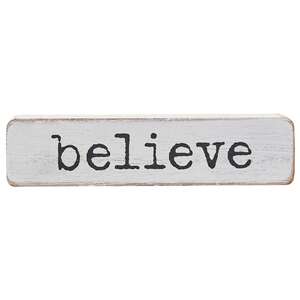 Pray Trust Believe Chunky Religious Block, #39183