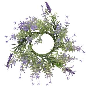 Golden Trumpet & Lavender Candle Ring - 3-1/4 In, CB042646