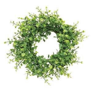 Verdant Baby Eucalyptus Candle Ring - 3-1/4 In