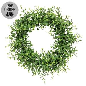 Verdant Baby Eucalyptus Candle Ring - 6-1/2 In