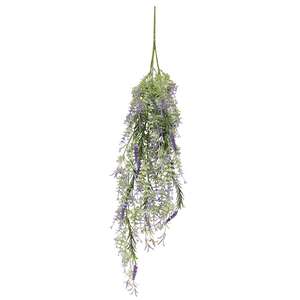 Golden Trumpet & Lavender Hanging Vine - 33-1/2 In