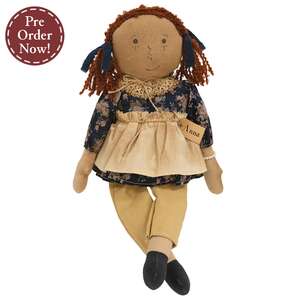 Blue Floral Anna Doll