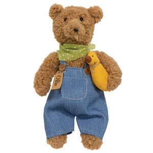 Ollie Overalls Bear Doll with Duck