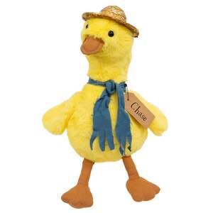 Chase Sitting Duck Doll with Straw Hat, #JL25001