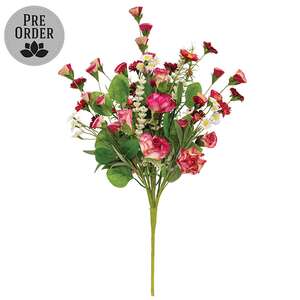Sunset Blooms & Lace Spray - 21 In