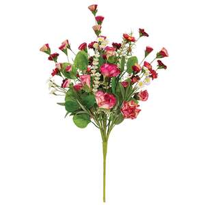 Sunset Blooms & Lace Spray - 21 In