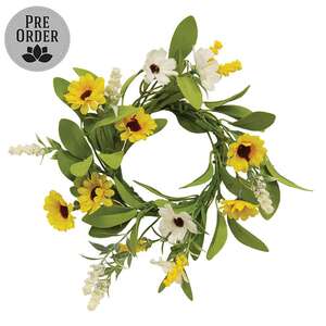 Field of Joy Candle Ring - 3.5"