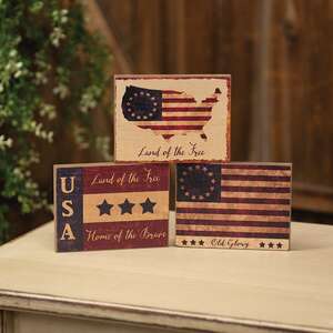 Land of the Free Block, 3 Asstd. #33889