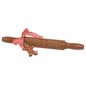 Cookies & Cocoa Wooden Rolling Pin
