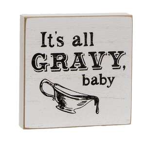 It's All Gravy Square Block, 3 Asstd.