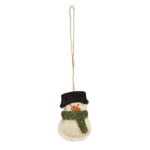 Felt Christmas Ornaments - Set of 3