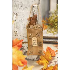 Primitive Mouse in Jack O Lantern Bag CS38832