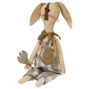 Huck Bunny Doll with Tulip, #CW5033
