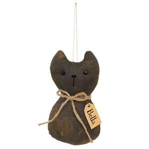 Bella Black Cat Ornament