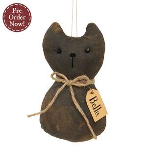 Bella Black Cat Ornament