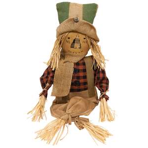 Primitive Scarecrow with Burlap Hat