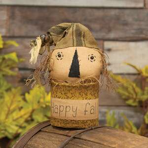 Happy Fall Scarecrow Can Sitter