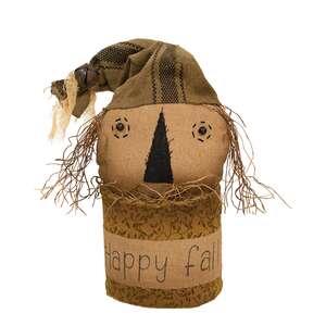 Happy Fall Scarecrow Can Sitter
