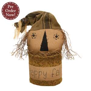 Happy Fall Scarecrow Can Sitter