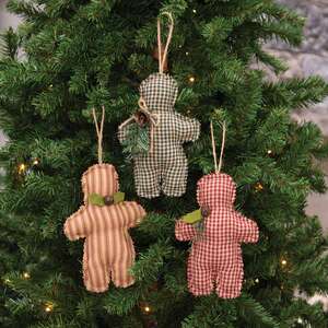 Olde Thyme Jingle Gingerbread Ornament - 6"H - 3 Asstd.
