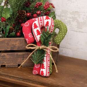 3 Set - Mixed Pattern Candy Canes