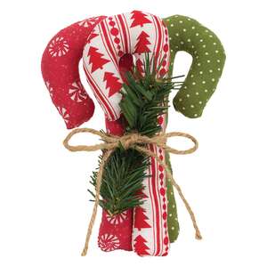 3 Set - Mixed Pattern Candy Canes